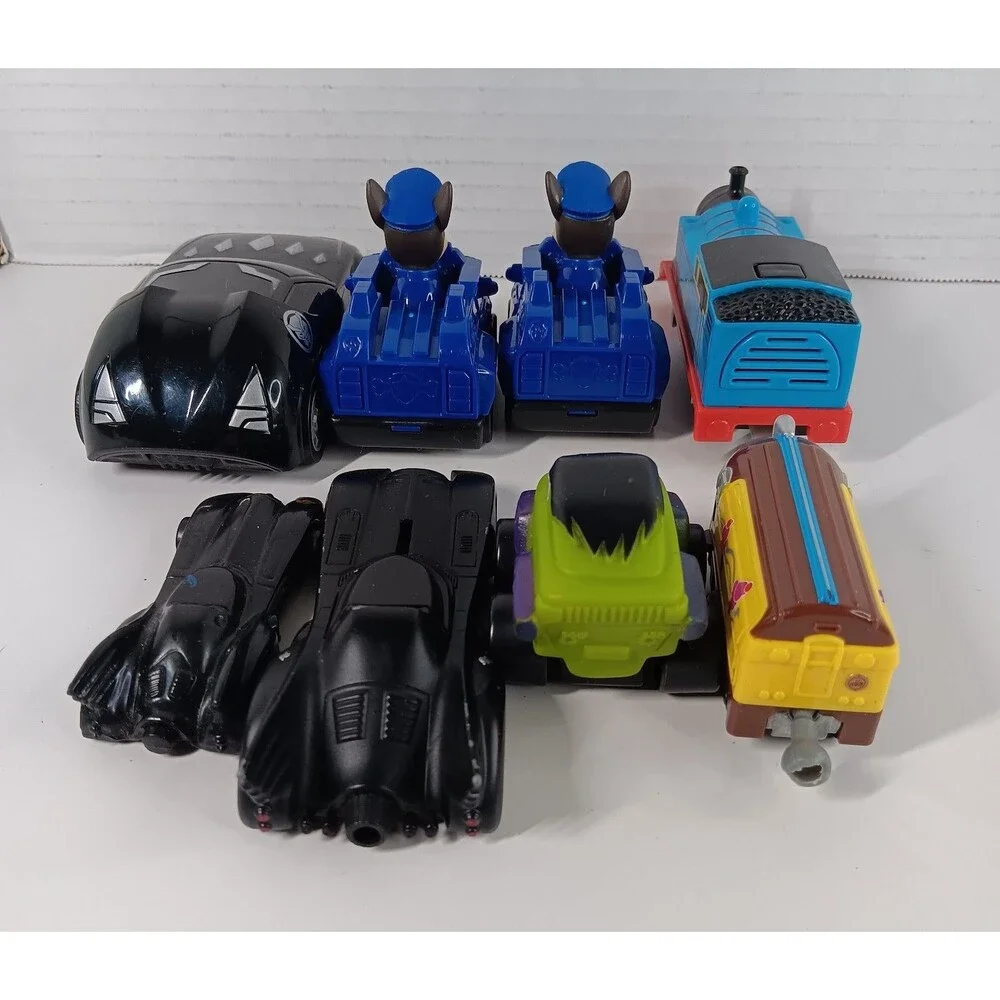 Character Hero Toy Car Lot Diecast Batmobile Chase Paw Patrol Black Panther Hulk
